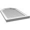 Ekena Millwork Octagonal Top Surface Mount PVC Gable Vent w/ 2"W x 2"P Brickmould Sill Frame, 20"W x 32"H GVPOT20X3203SN - alternate 4